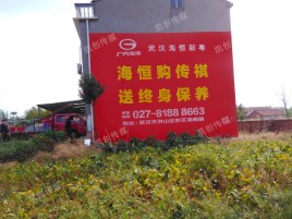  陇县墙体广告影响褪色的因素