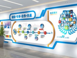  陇县企业文化墙制作都有什么特点呢