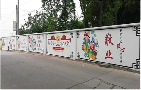 陇县手绘墙画在现实中主要有哪些应用？