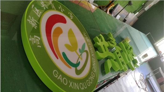  陇县常见的发光字类型