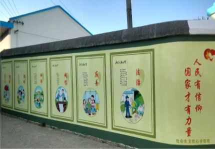  陇县文化墙施工攻略