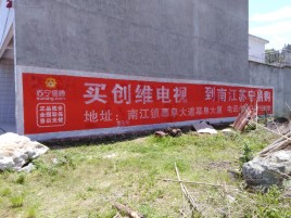  陇县墙体广告公司全面解决农村墙体广告痛点