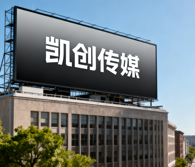  陇县户外广告牌的设计与制作