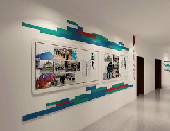  陇县企业文化墙用什么材料好？