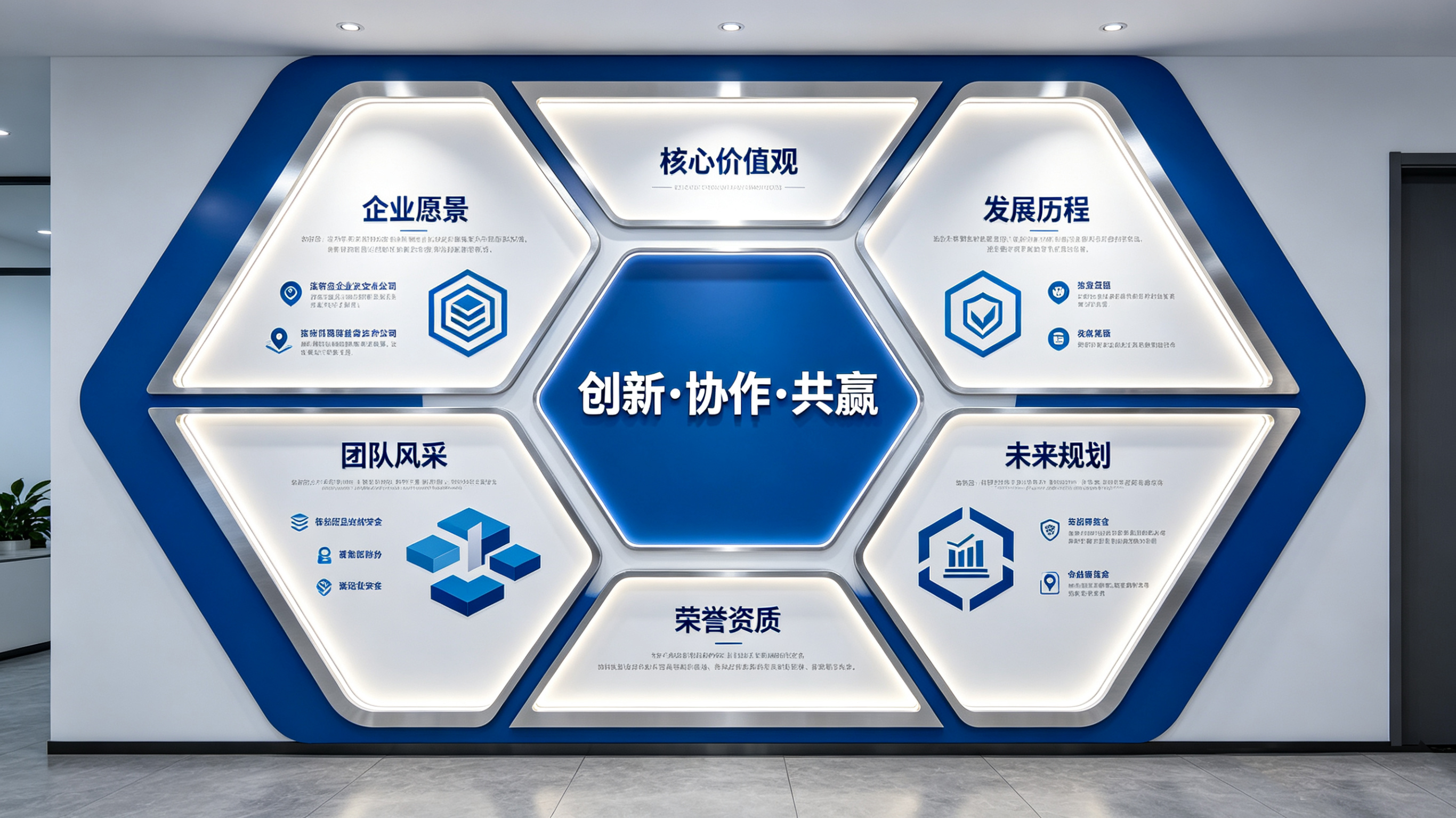  陇县企业文化墙六边形避坑指南（新手常犯5个错误）